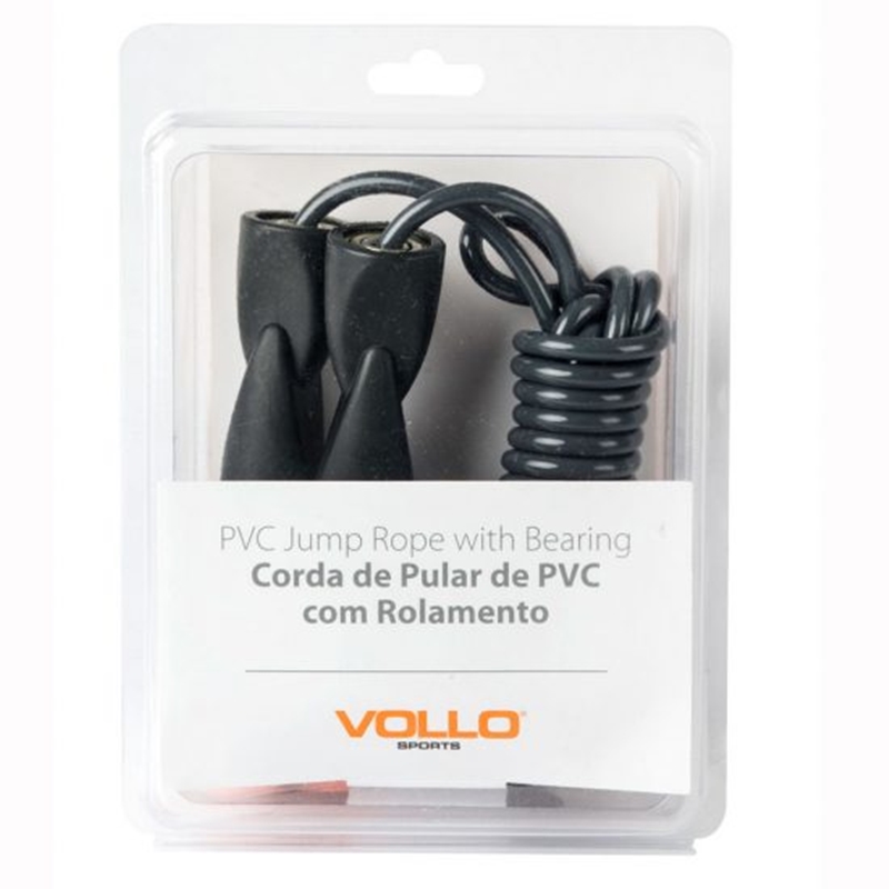 CORDA DE PULAR DE PVC COM ROLAMENTO VOLLO